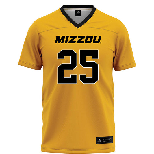 Missouri - NCAA Football : Jason King - Gold Football Jersey-0