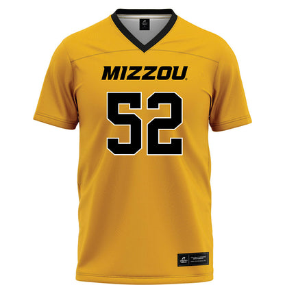 Missouri - NCAA Football : Demarcus Johnson - Gold Football Jersey-0