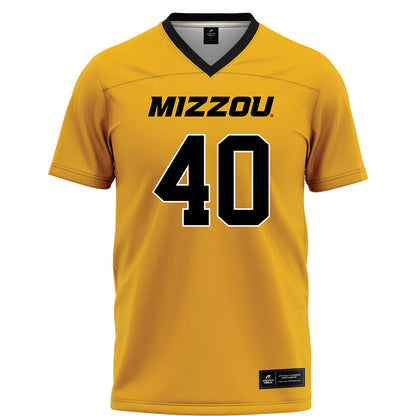 Missouri - NCAA Football : Brunno Reus - Gold Football Jersey-0