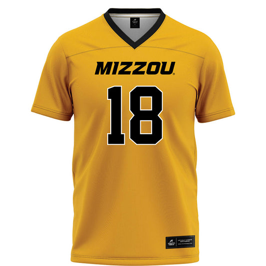 Missouri - NCAA Football : Jeremiah Beasley - Gold Football Jersey-0