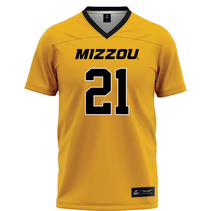 Missouri - NCAA Football : Malae Fonoti - Gold Football Jersey-0