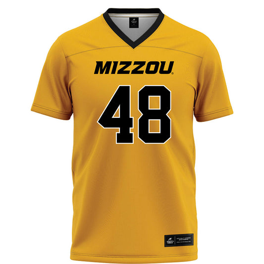Missouri - NCAA Football : Oliver Robbins - Gold Football Jersey-0