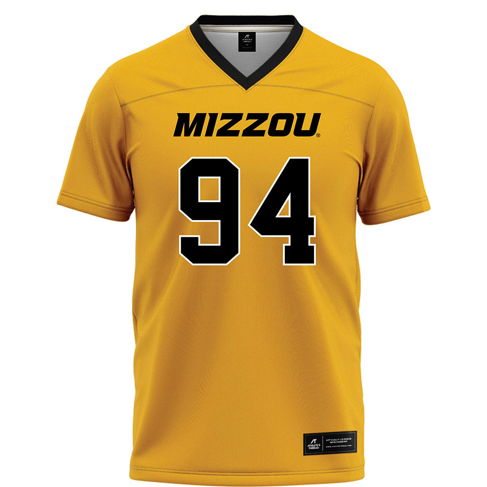 Missouri - NCAA Football : Sam Williams - Gold Football Jersey-0