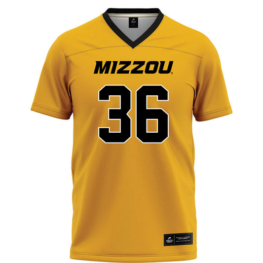 Missouri - NCAA Football : Sean Gross - Gold Football Jersey-0