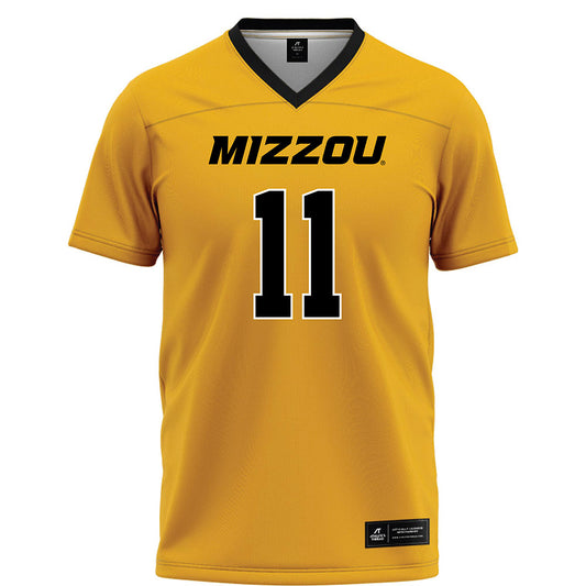 Missouri - NCAA Football : DaMarion Fowlkes - Gold Football Jersey-0