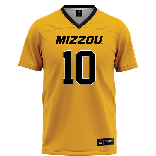 Missouri - NCAA Football : Mark Hensley - Gold Football Jersey-0