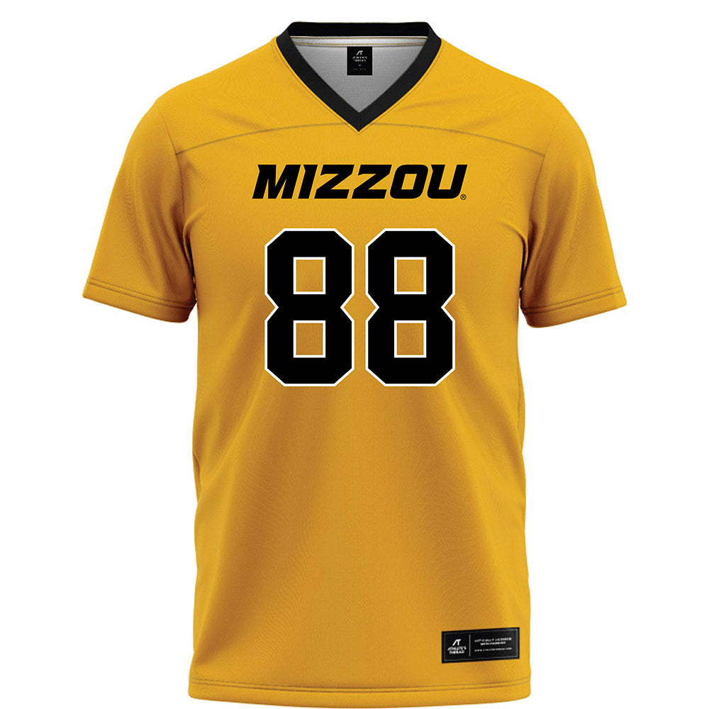 Missouri - NCAA Football : Gavin Hoffman - Gold Football Jersey-0