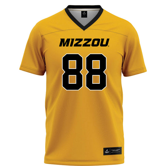 Missouri - NCAA Football : Gavin Hoffman - Gold Football Jersey-0