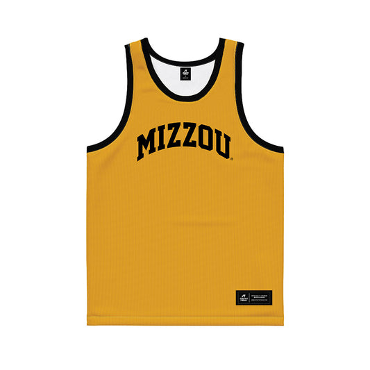 Missouri - NCAA Men's Basketball : Jamier Jones - Gold Basketball Jersey-0