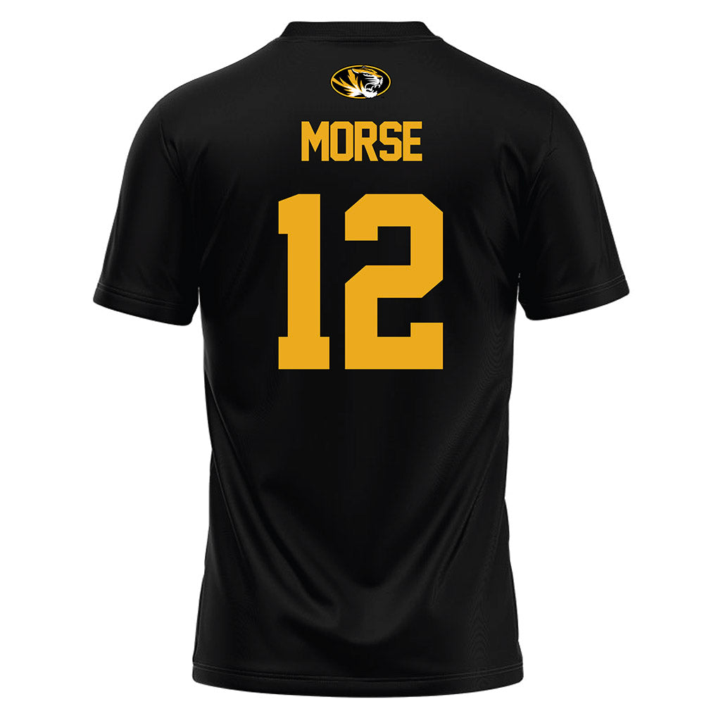 Missouri - NCAA Women's Soccer : Rylie Morse - Black Soccer Jersey-1