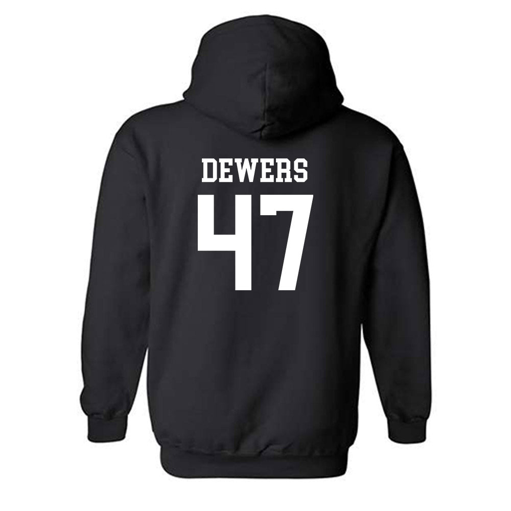 Vanderbilt - NCAA Football : Justin Dewers - Classic Shersey Hooded Sweatshirt-1