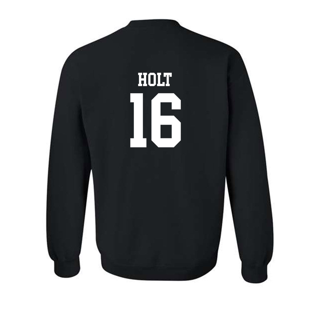 Vanderbilt - NCAA Baseball : Michael Holt - Classic Shersey Crewneck Sweatshirt-1