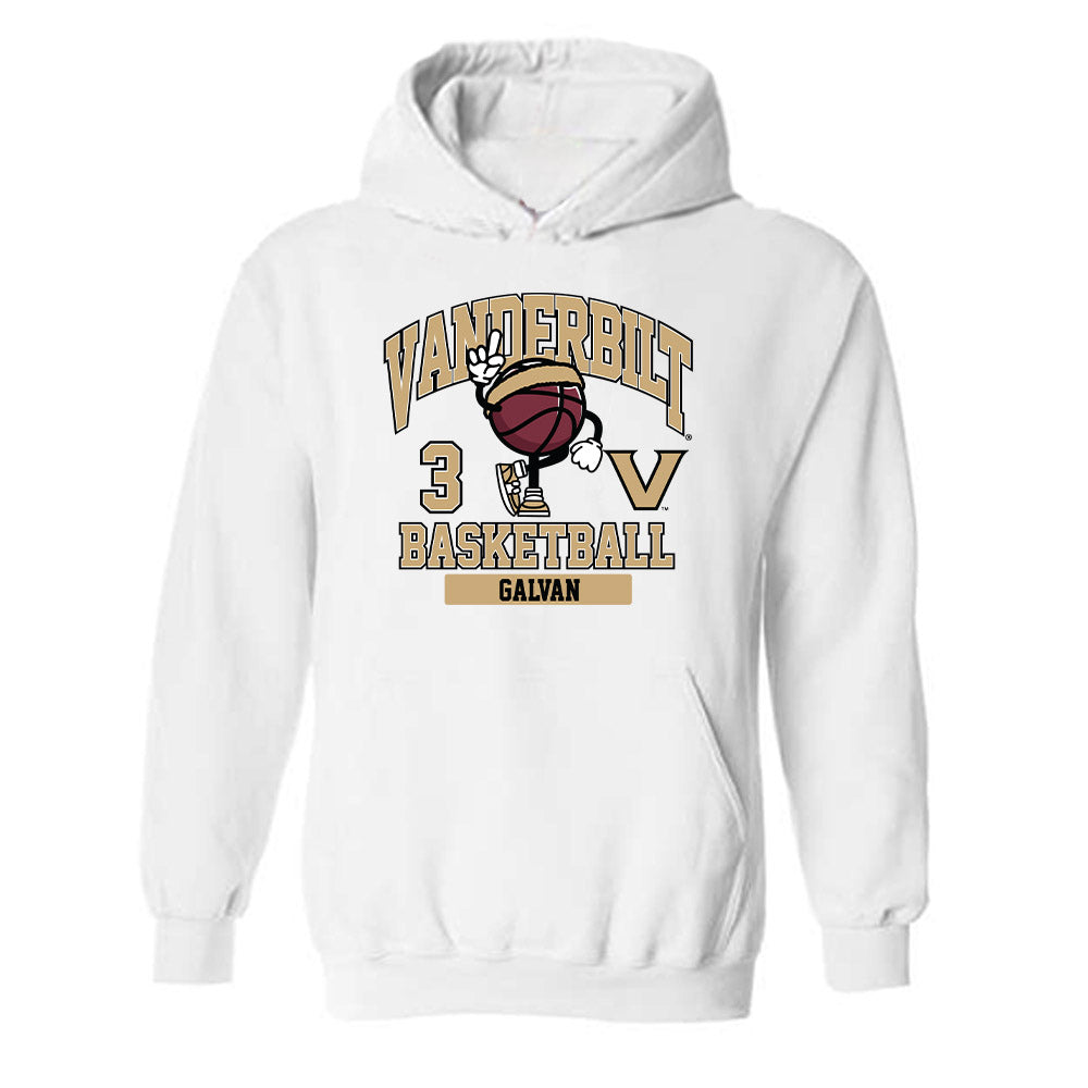 Vanderbilt - NCAA Women's Basketball : Aubrey Galvan - Classic Fashion Shersey Hooded Sweatshirt-0