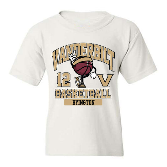 Vanderbilt - NCAA Men's Basketball : Chase Byington - Classic Fashion Shersey Youth T-Shirt-0