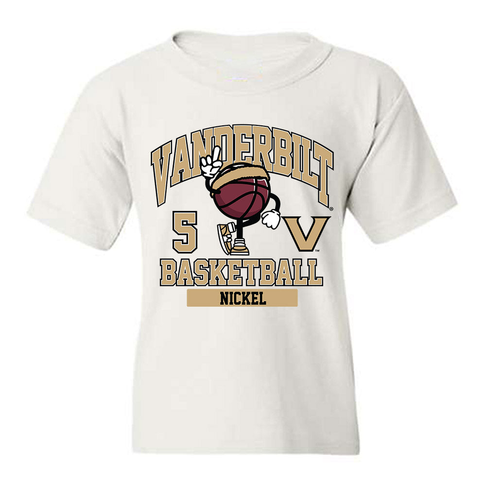 Vanderbilt - NCAA Men's Basketball : Tyler Nickel - Classic Fashion Shersey Youth T-Shirt-0