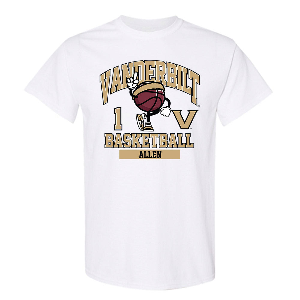 Vanderbilt - NCAA Men's Basketball : Baylor Allen - Classic Fashion Shersey T-Shirt-0