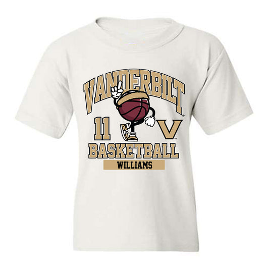 Vanderbilt - NCAA Women's Basketball : Monique Williams - Classic Fashion Shersey Youth T-Shirt-0