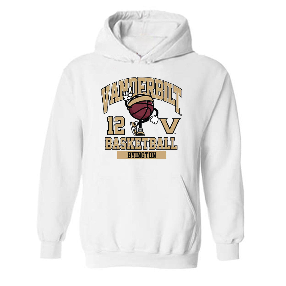 Vanderbilt - NCAA Men's Basketball : Chase Byington - Classic Fashion Shersey Hooded Sweatshirt-0