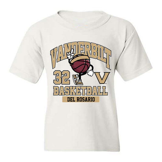 Vanderbilt - NCAA Women's Basketball : Aalyah Del Rosario - Classic Fashion Shersey Youth T-Shirt-0