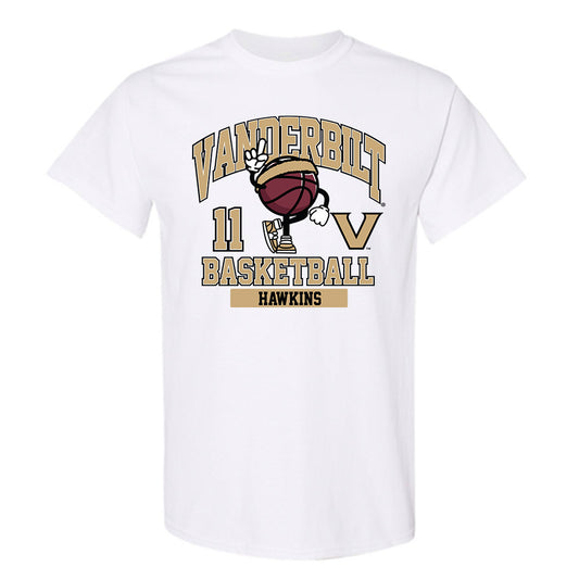 Vanderbilt - NCAA Men's Basketball : Mav Hawkins - Classic Fashion Shersey T-Shirt-0
