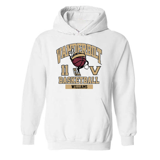 Vanderbilt - NCAA Women's Basketball : Monique Williams - Classic Fashion Shersey Hooded Sweatshirt-0