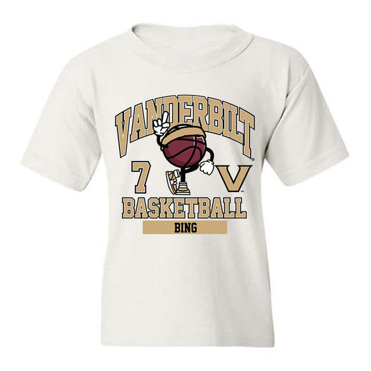 Vanderbilt - NCAA Men's Basketball : Chandler Bing - Classic Fashion Shersey Youth T-Shirt-0