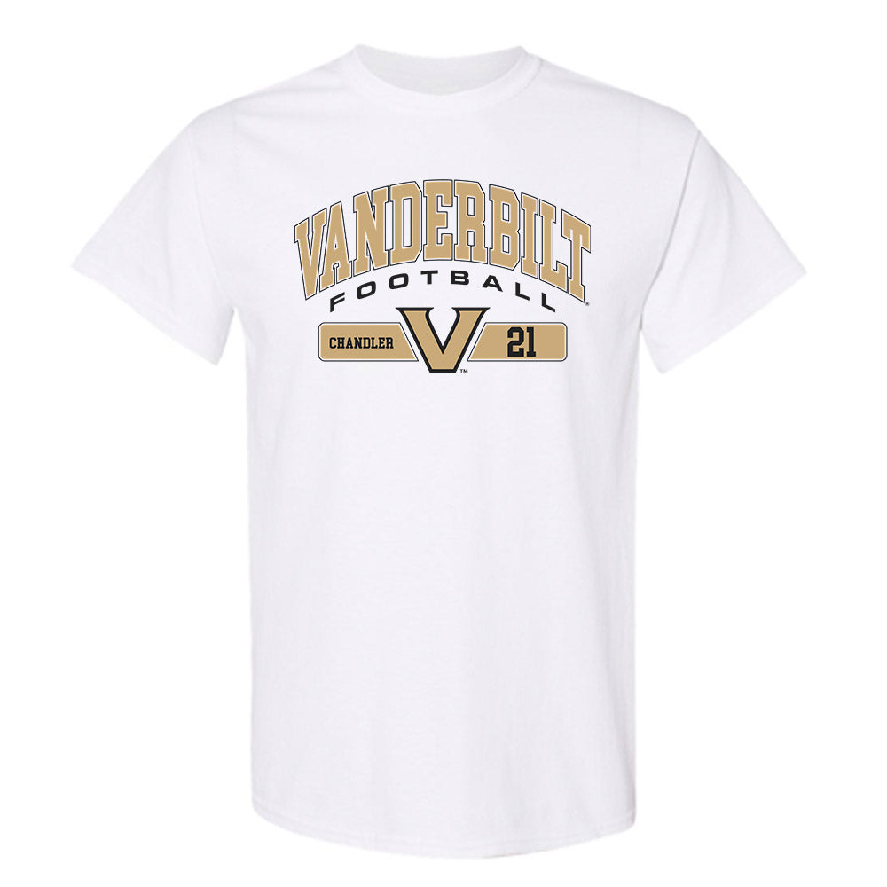 Vanderbilt - NCAA Football : Davin Chandler - Classic Fashion Shersey T-Shirt-0