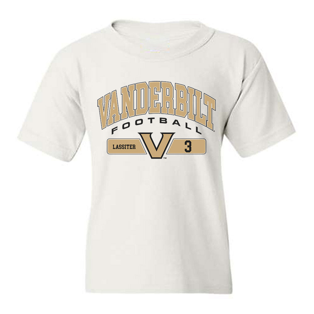 Vanderbilt - NCAA Football : Jamezell Lassiter - Classic Fashion Shersey Youth T-Shirt-0