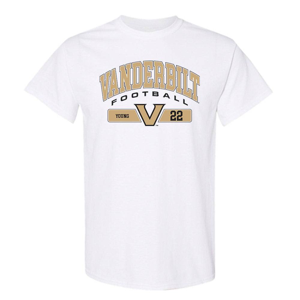 Vanderbilt - NCAA Football : Makhilyn Young - Classic Fashion Shersey T-Shirt-0