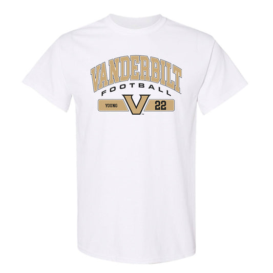 Vanderbilt - NCAA Football : Makhilyn Young - Classic Fashion Shersey T-Shirt-0