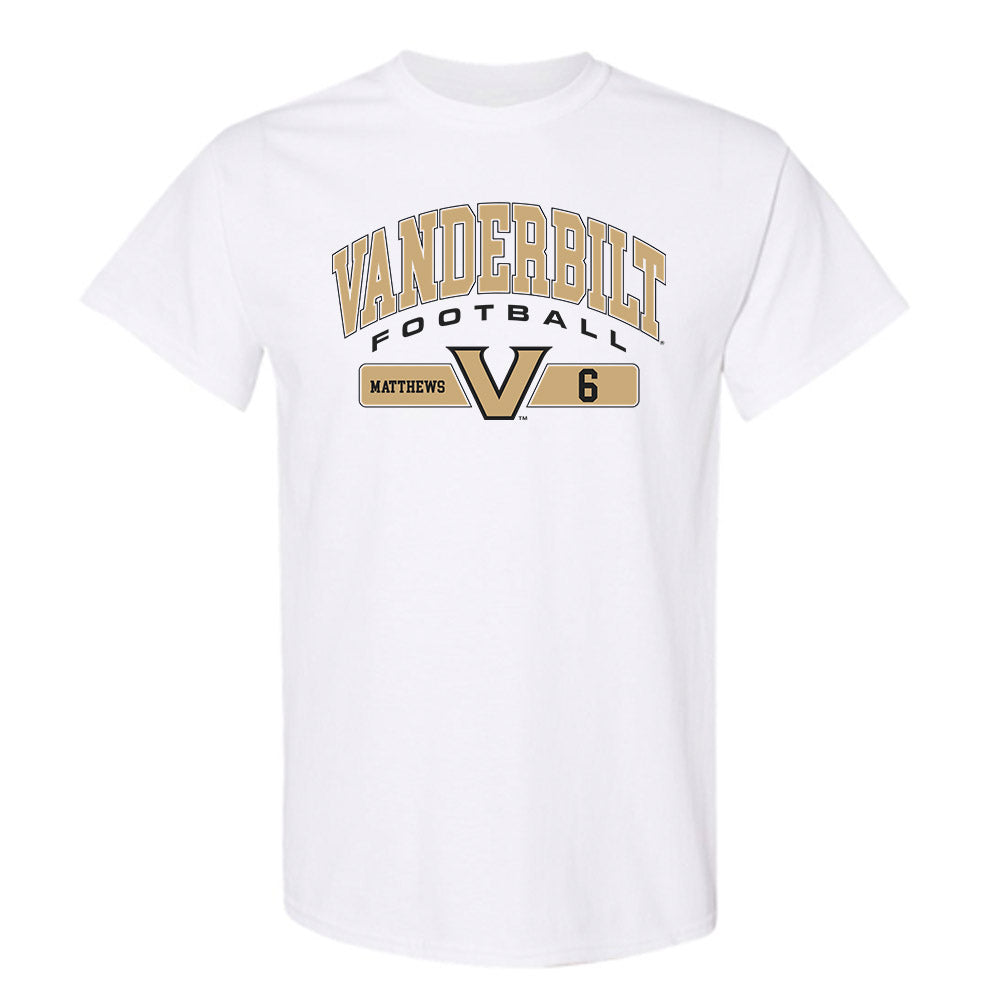 Vanderbilt - NCAA Football : Jordan Matthews - Classic Fashion Shersey T-Shirt-0