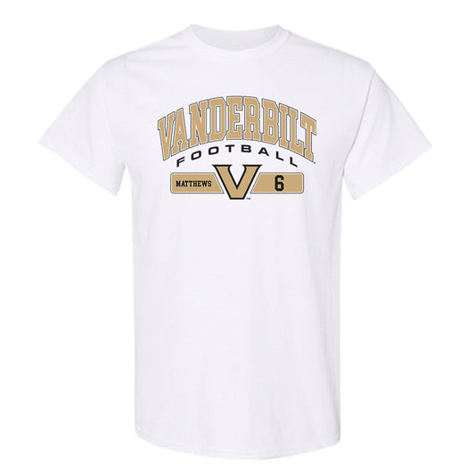 Vanderbilt - NCAA Football : Jordan Matthews - Classic Fashion Shersey T-Shirt-0