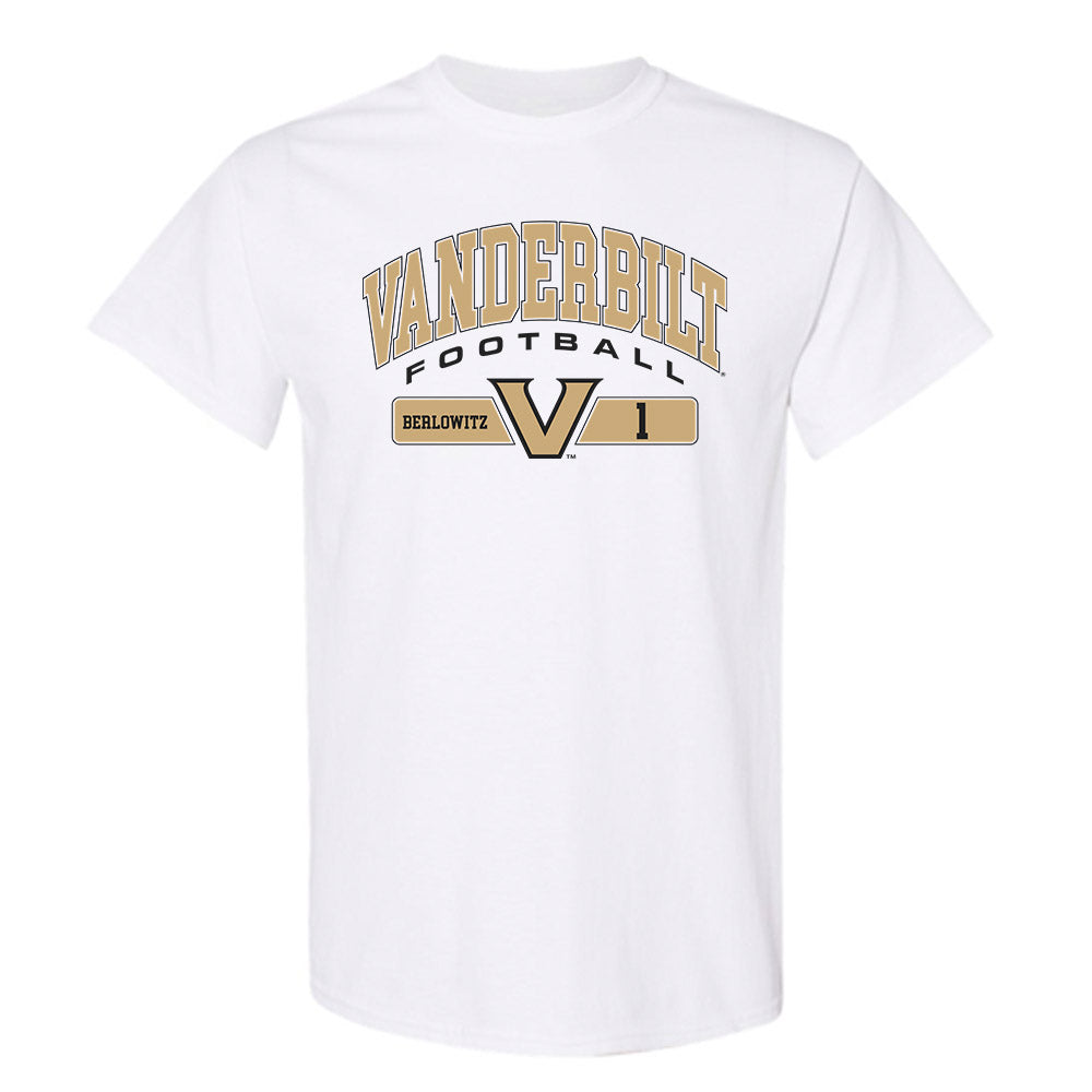 Vanderbilt - NCAA Football : Blaze Berlowitz - Classic Fashion Shersey T-Shirt-0