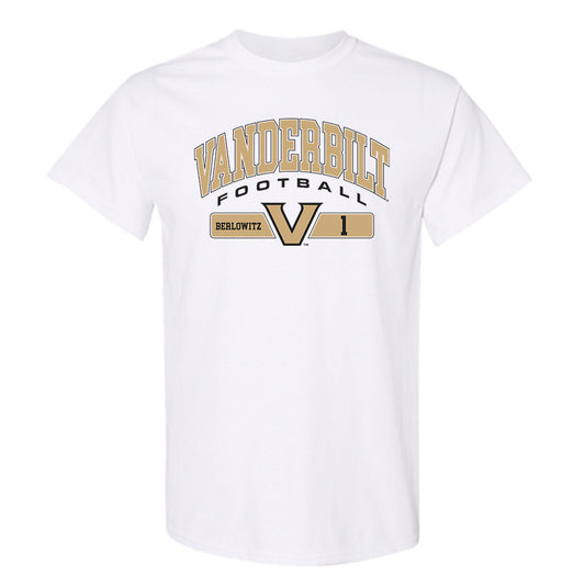 Vanderbilt - NCAA Football : Blaze Berlowitz - Classic Fashion Shersey T-Shirt-0