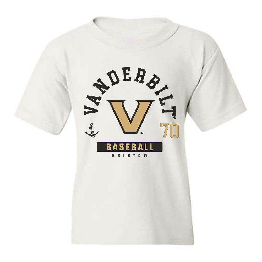 Vanderbilt - NCAA Baseball : Tristan Bristow - Classic Fashion Shersey Youth T-Shirt-0