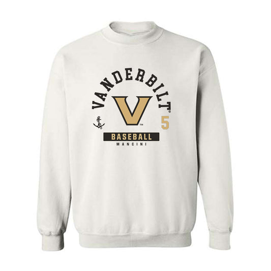 Vanderbilt - NCAA Baseball : Mike Mancini - Classic Fashion Shersey Crewneck Sweatshirt-0
