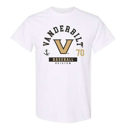 Vanderbilt - NCAA Baseball : Tristan Bristow - Classic Fashion Shersey T-Shirt-0