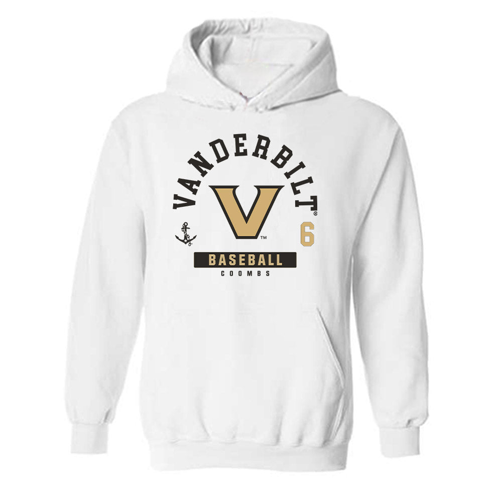 Vanderbilt - NCAA Baseball : Bud Coombs - Classic Fashion Shersey Hooded Sweatshirt-0
