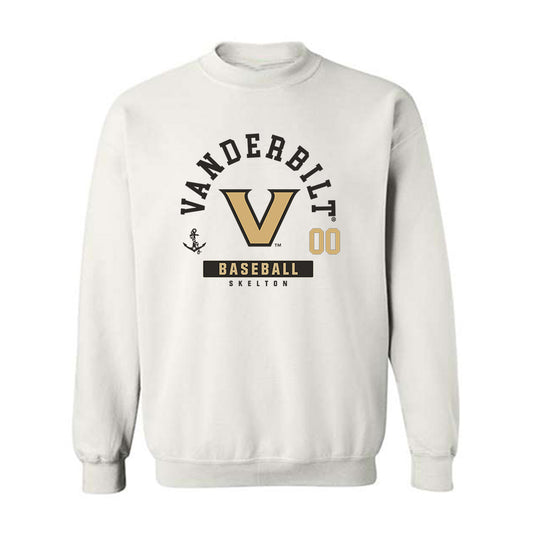 Vanderbilt - NCAA Baseball : Gunner Skelton - Classic Fashion Shersey Crewneck Sweatshirt-0