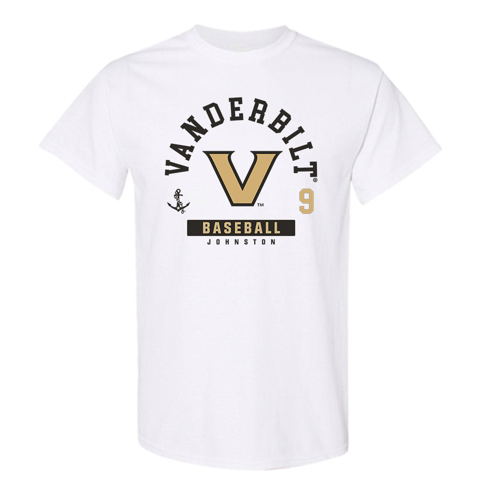 Vanderbilt - NCAA Baseball : Brodie Johnston - Classic Fashion Shersey T-Shirt-0
