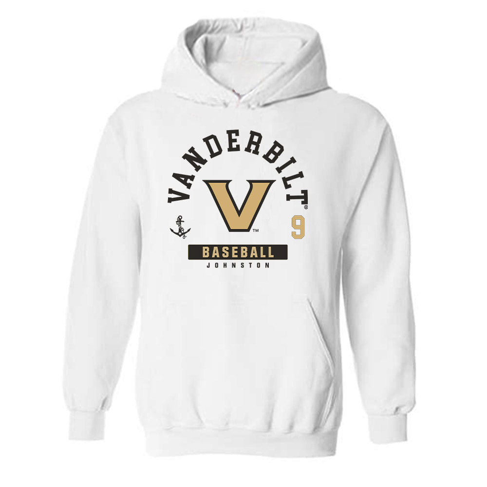 Vanderbilt - NCAA Baseball : Brodie Johnston - Classic Fashion Shersey Hooded Sweatshirt-0