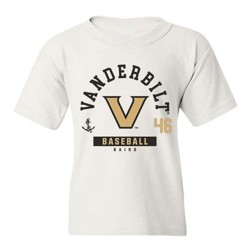 Vanderbilt - NCAA Baseball : Tyler Baird - Classic Fashion Shersey Youth T-Shirt-0