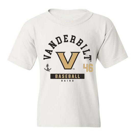 Vanderbilt - NCAA Baseball : Tyler Baird - Classic Fashion Shersey Youth T-Shirt-0