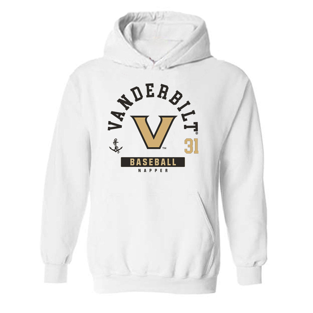 Vanderbilt - NCAA Baseball : Jameson Napper - Classic Fashion Shersey Hooded Sweatshirt-0