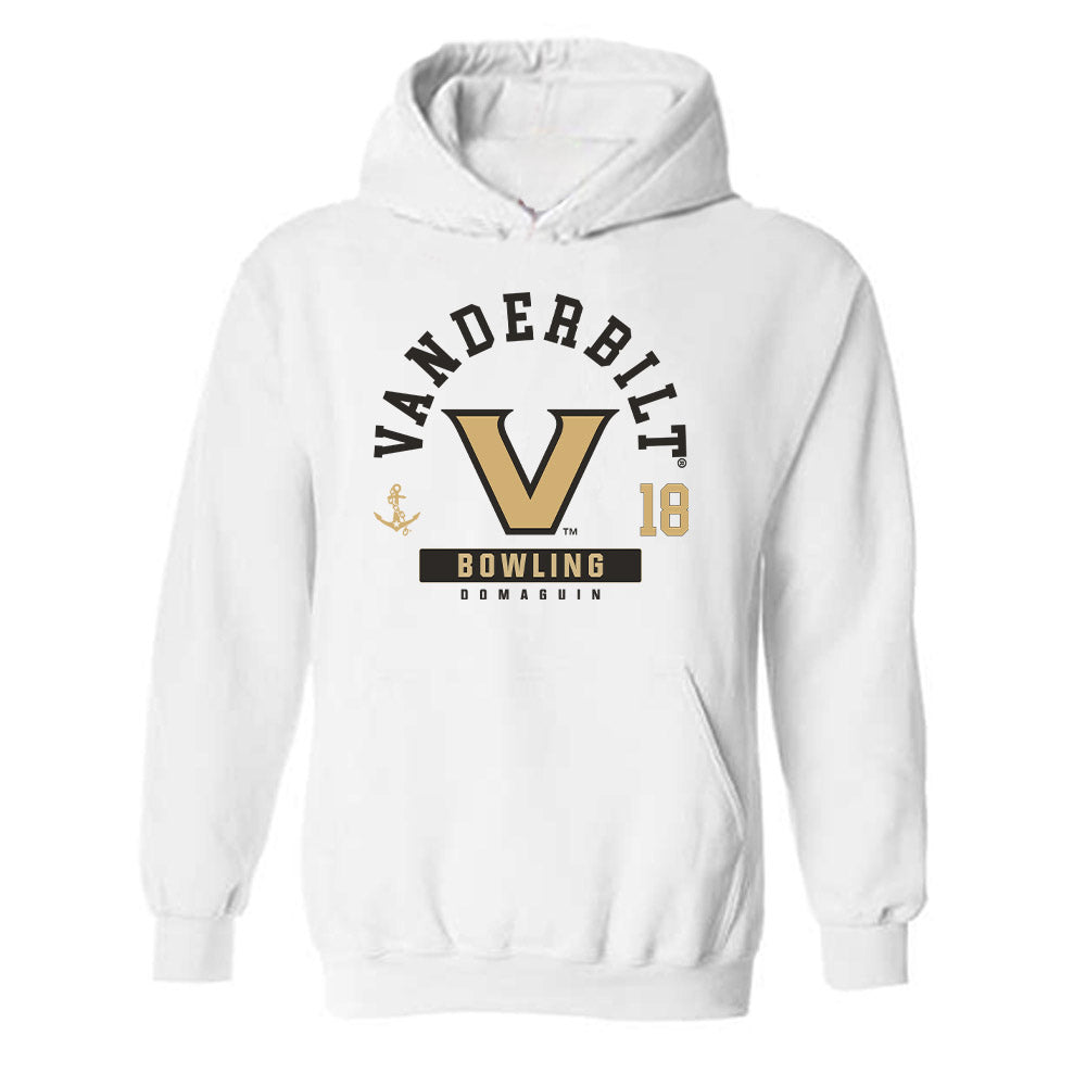Vanderbilt - NCAA Women's Bowling : Avery Domaguin - Classic Fashion Shersey Hooded Sweatshirt-0