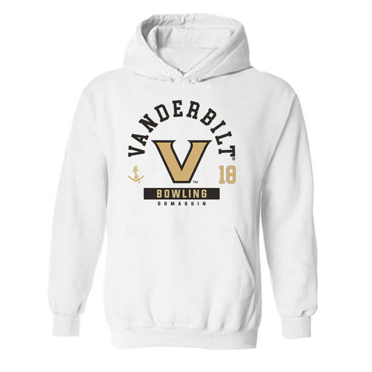 Vanderbilt - NCAA Women's Bowling : Avery Domaguin - Classic Fashion Shersey Hooded Sweatshirt-0