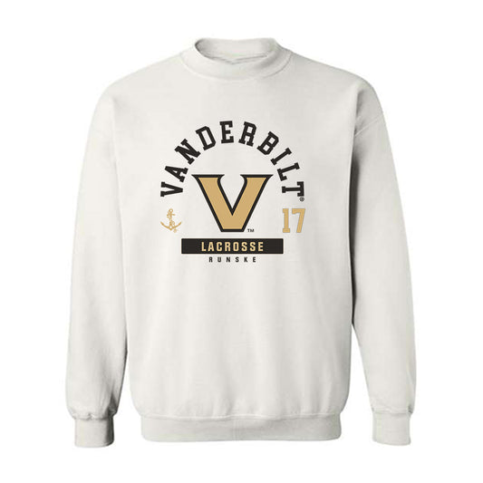 Vanderbilt - NCAA Women's Lacrosse : Kiera Runske - Classic Fashion Shersey Crewneck Sweatshirt-0