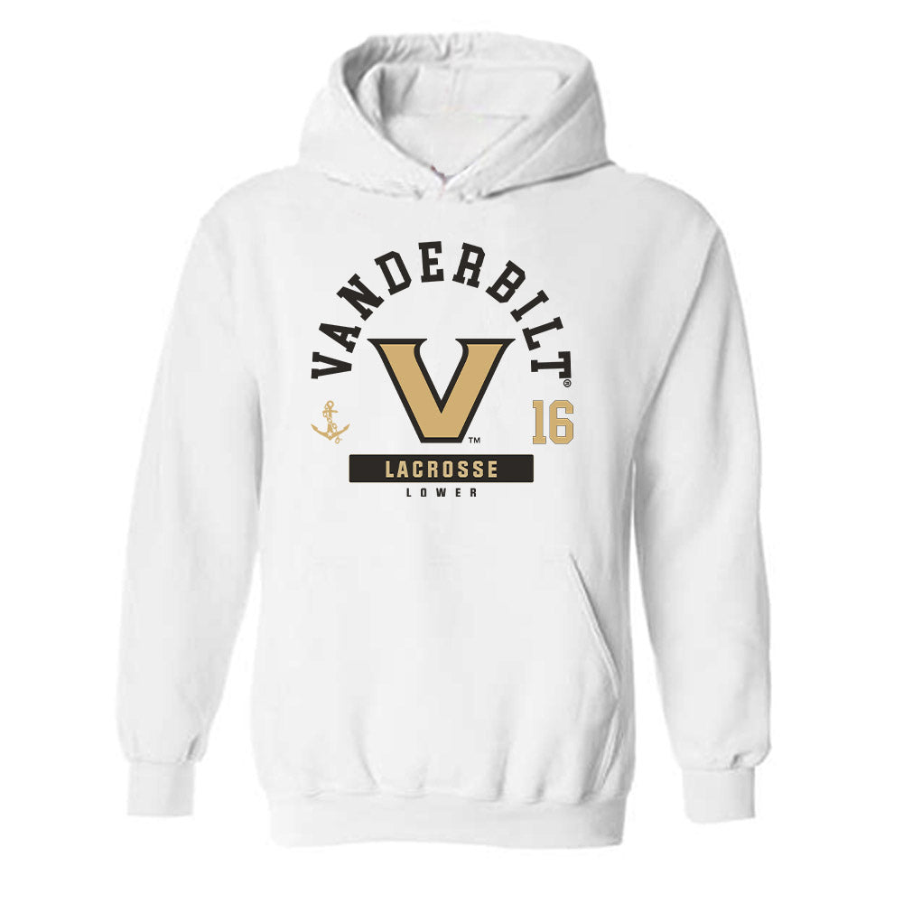 Vanderbilt - NCAA Women's Lacrosse : Bailey Lower - Classic Fashion Shersey Hooded Sweatshirt-0