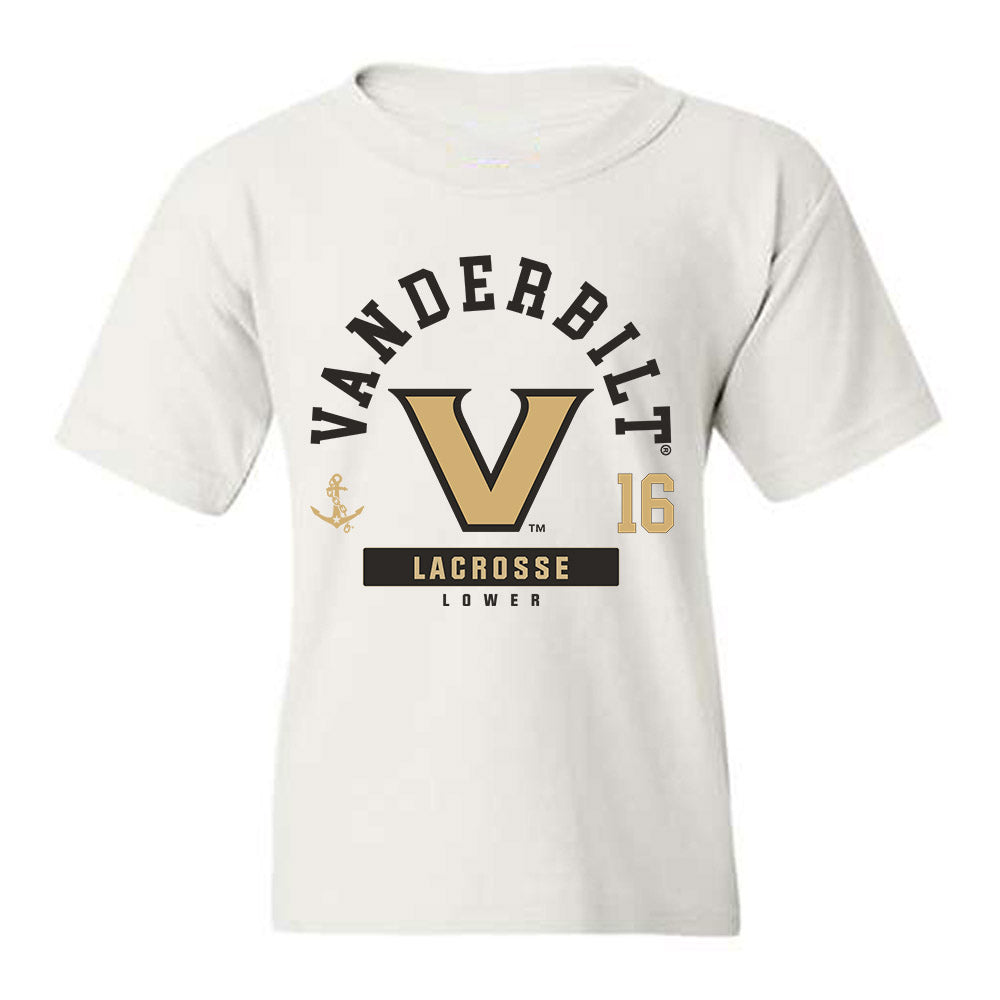 Vanderbilt - NCAA Women's Lacrosse : Bailey Lower - Classic Fashion Shersey Youth T-Shirt-0