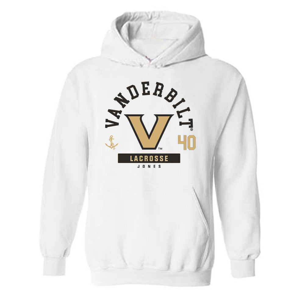 Vanderbilt - NCAA Women's Lacrosse : Caelan Jones - Classic Fashion Shersey Hooded Sweatshirt-0